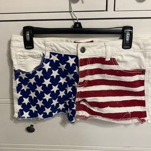 American Flag Shorts